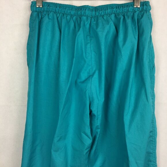 Ellesse Pants Unisex Sz 18W/42M Vintage Blue Lined Windbreaker Jogger Track - Picture 7 of 12